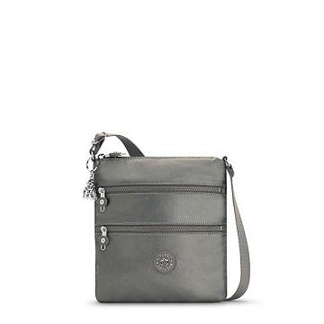 Kipling Keiko Metallic Crossbody Mini Tassen Grijs | België 1883DF